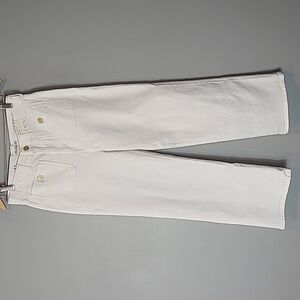 J crew Sailor slim wide-leg jean in white 26 Tall